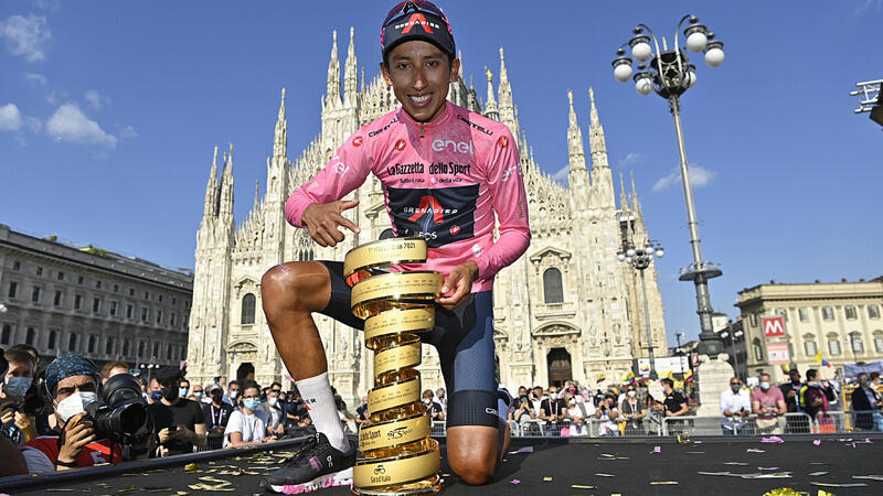 Kolumbien feiert Giro-Triumphator Egan Bernal