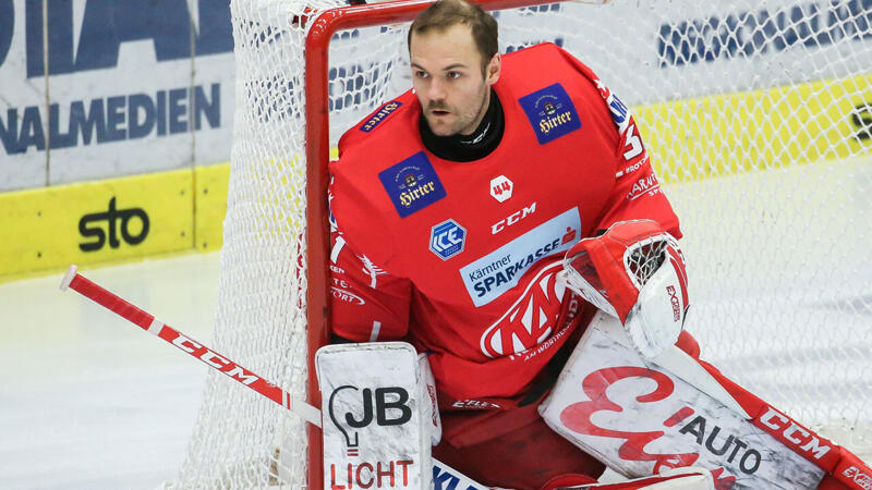 Goalie-Abschied beim KAC