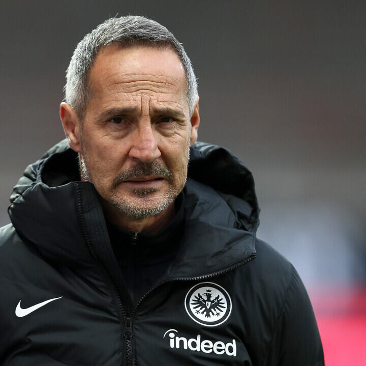 Hütter und Eintracht Frankfurt auf Stürmer-Suche