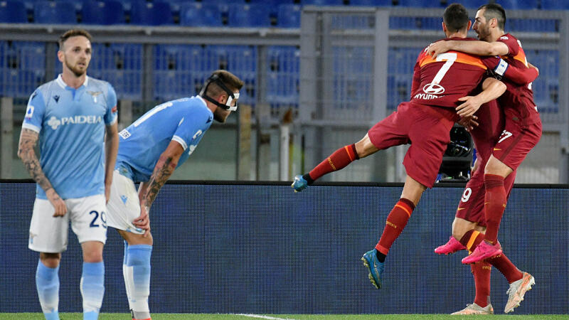 Roma gewinnt Derby della Capitale gegen Lazio