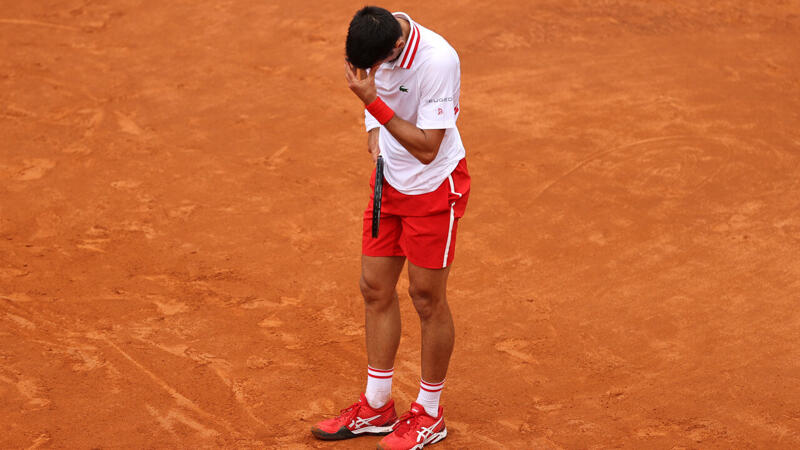 Djokovic-Frust bei Regenunterbrechung in Runde 2