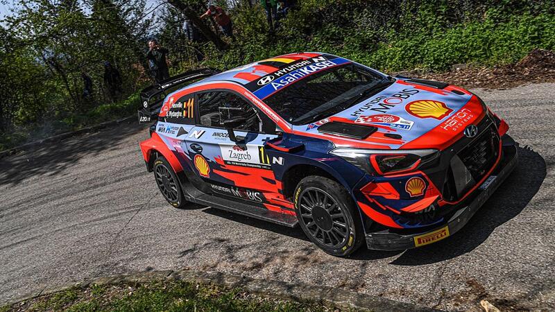 Kroatien-Rallye: WM-Leader draußen, Neuville führt