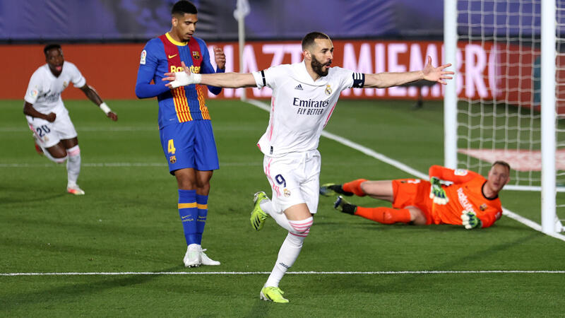 Real erklimmt im Clasico die Tabellenspitze