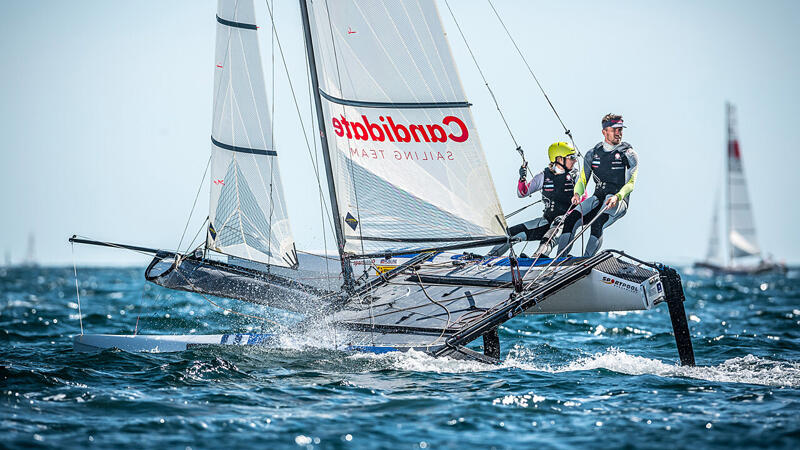 Nacra-17-Duo trainiert in Sizilien für Olympia