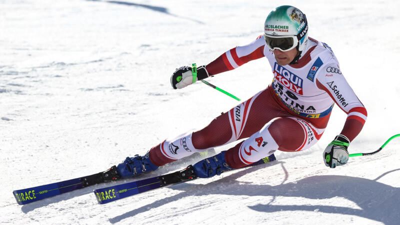 Otmar Striedinger ist Super-G-Meister