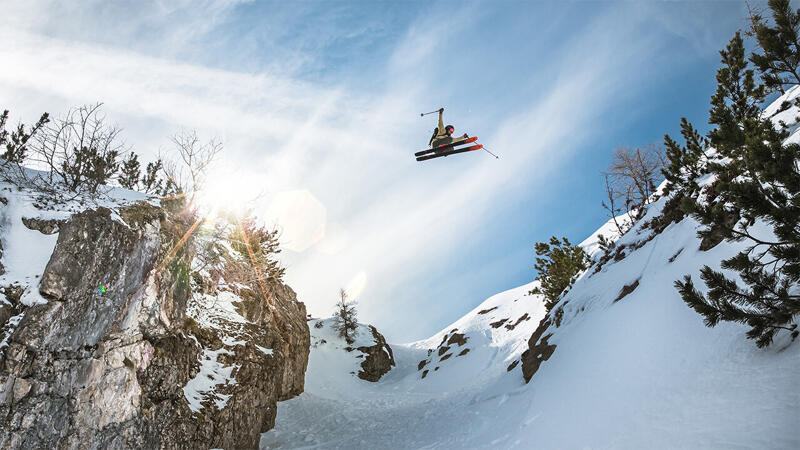 Geniales Bild! Hirscher beeindruckt beim Freedride