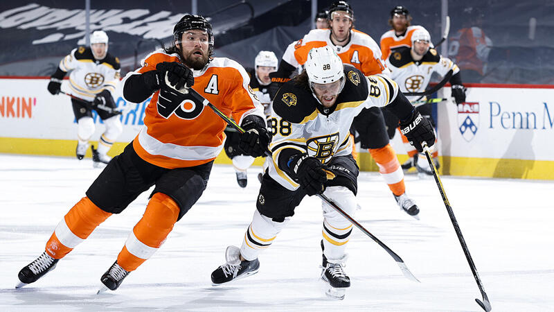  Flyers unterliegen Bruins - Sieg für die Sharks