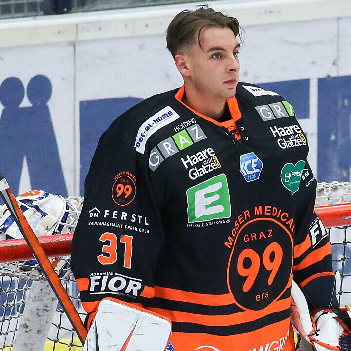 Goalie Olivier Rodrigue von Graz99ers in die NHL