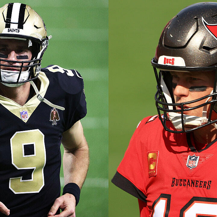 Brees vs. Brady: Duell der "85-jährigen" Legenden