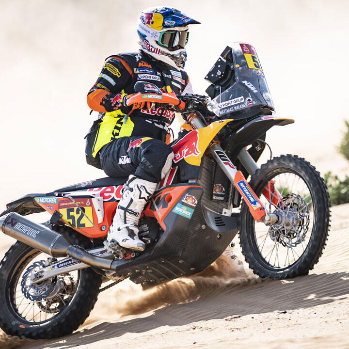 Walkner auf neunter Dakar-Etappe vorn dabei