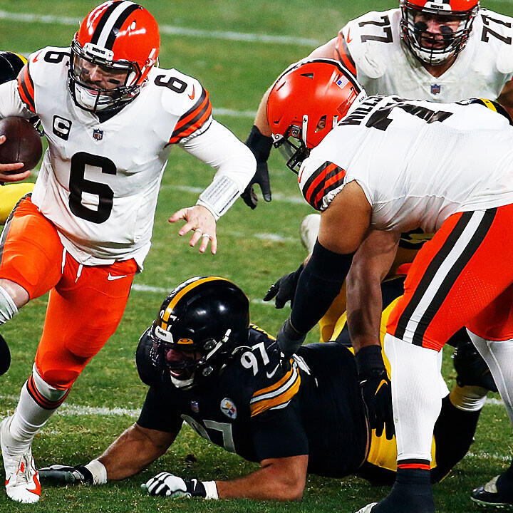 NFL-Playoffs: Cleveland führt die Steelers vor