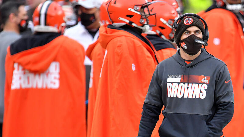 Browns-Coach vor Playoffs an Corona erkrankt