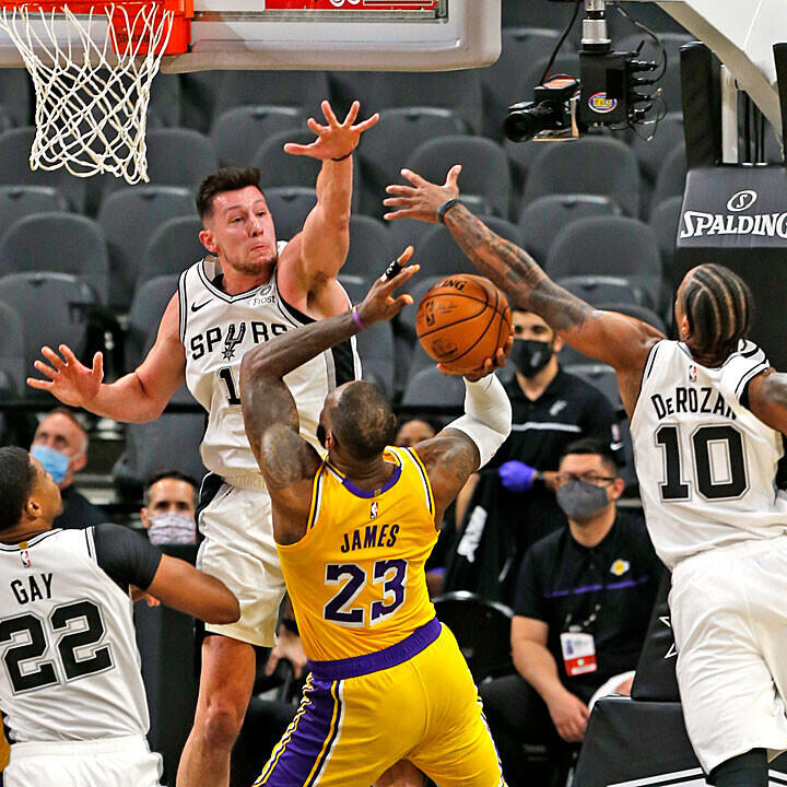 Spurs misslingt die Revanche gegen die Lakers