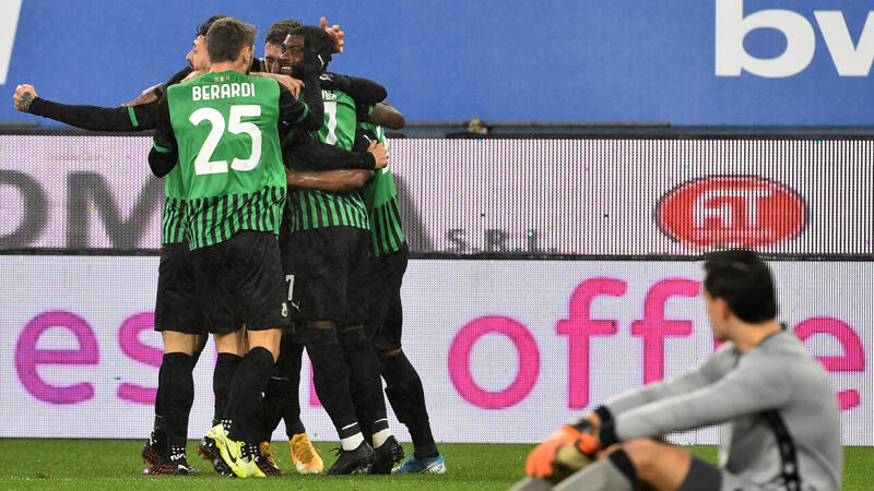 Sassuolo gewinnt auch bei Sampdoria Genua