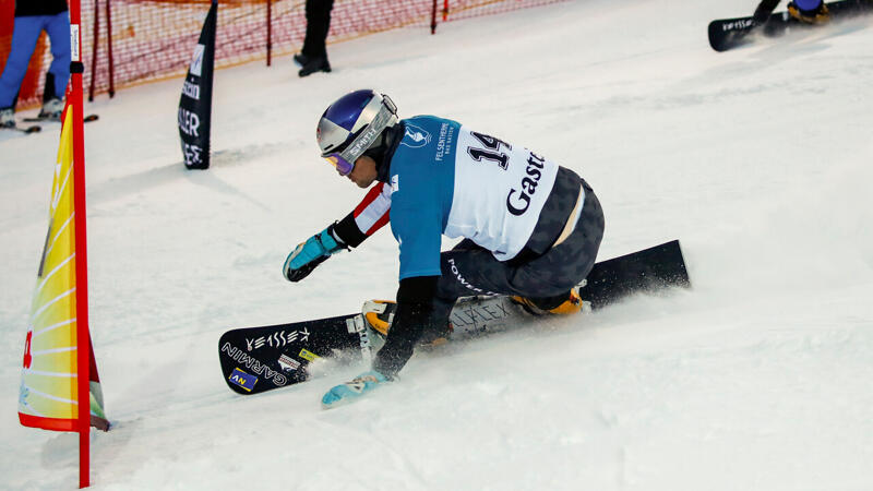 Benjamin Karl in Cortina am Stockerl