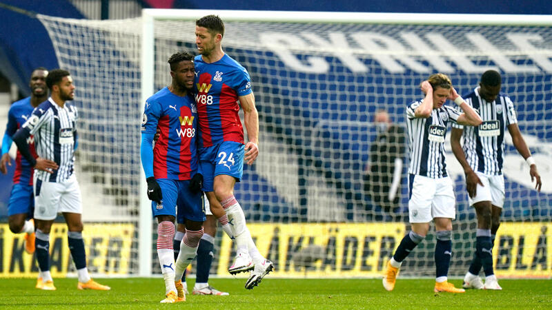 Crystal Palace schießt West Bromwich ab