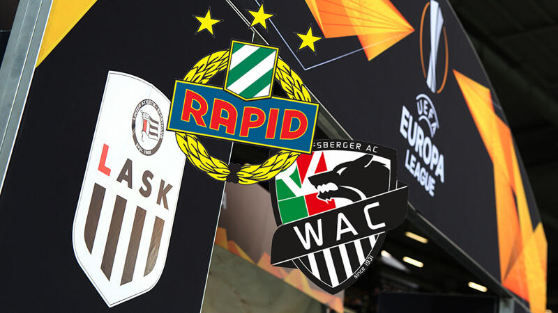 Rapid, WAC, LASK: Wie groß sind die EL-Strapazen?