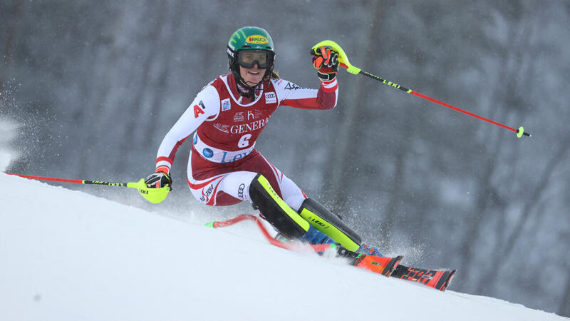 Liensberger stürmt im 2. Levi-Slalom aufs Stockerl