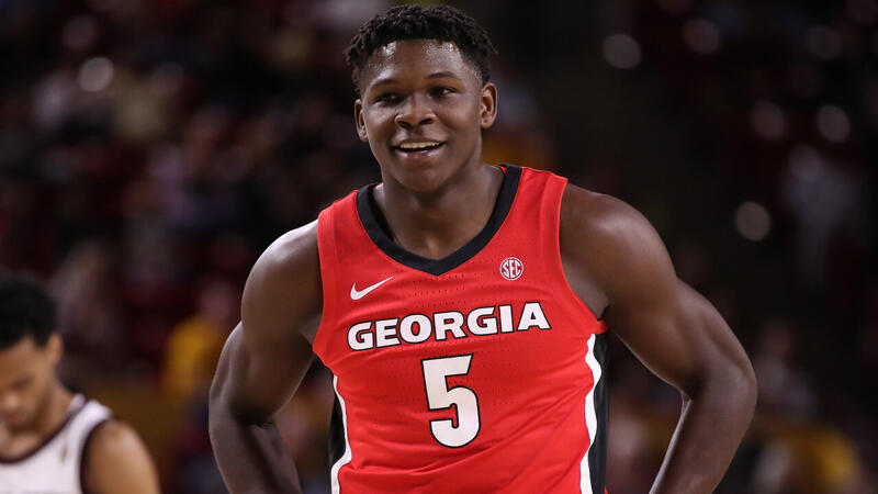 <a href='/de/daten/news/basketball/nba/' class='tag'>NBA</a> Draft: Georgia-Guard erster Pick