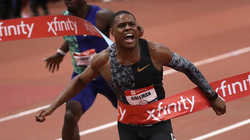 Sperre für 100m-Weltmeister Christian Coleman