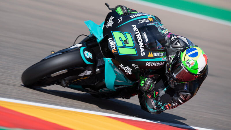 Morbidelli gewinnt <a href='/de/daten/news/motorsport/motogp/' class='tag'>MotoGP</a> in Aragon - KTM stark