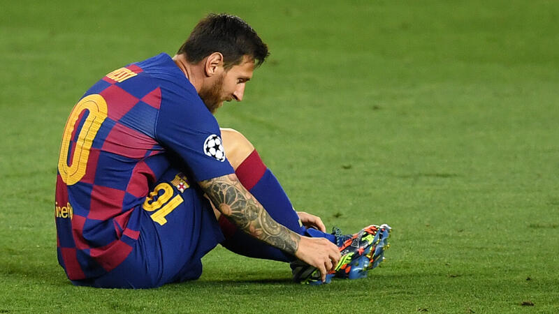 <a href='/de/daten/news/fussball/lionel-messi/' class='tag'>Lionel Messi</a> schwänzt Barca-Training